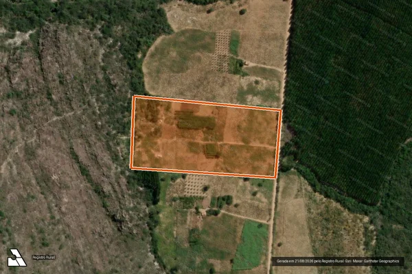 Imagem de satélite de Fazenda Pequi em RIO PARDO DE MINAS - MG