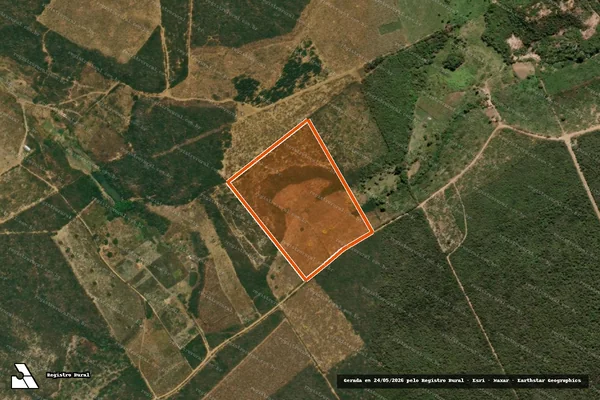 Imagem de satélite de FAZENDA SÃO BURACÃO em MONTEZUMA - MG