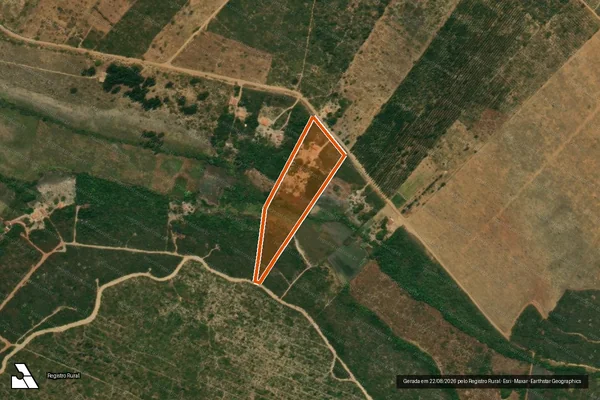 Imagem de satélite de Faz. Pintado em RIO PARDO DE MINAS - MG
