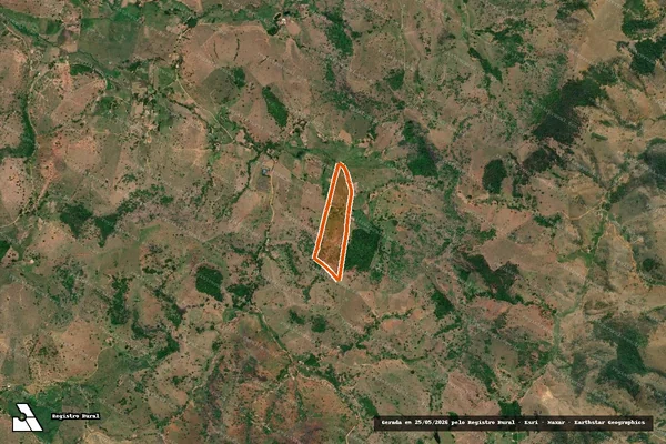 Imagem de satélite de SITI RECANTO DOS PASSARINHOS em SOBRÁLIA - MG