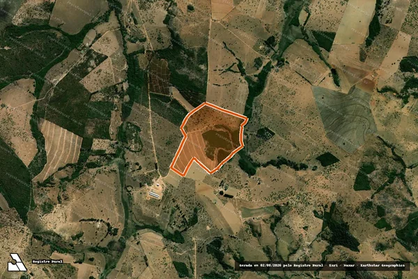 Imagem de satélite de Fazenda Cachoeira Dos Borges em SANTO ANTÔNIO DO MONTE - MG