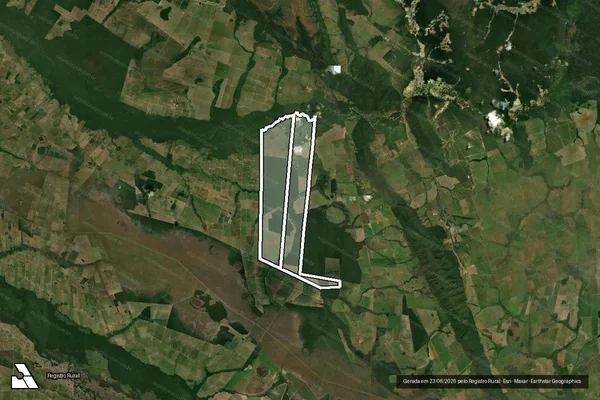 Imagem de satélite de LOTE NOVO HORIZONTE em VILA BELA DA SANTÍSSIMA TRINDADE - MT
