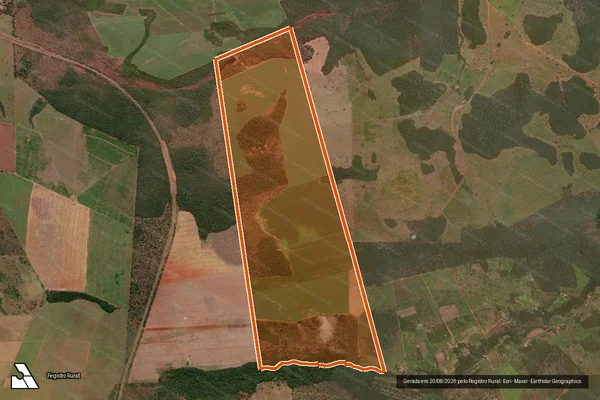 Imagem de satélite de FAZENDA SAO JORGE II em PORTO NACIONAL - TO