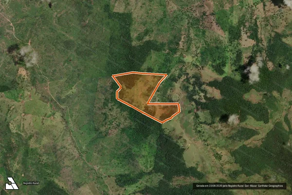 Imagem de satélite de FAZENDA GERIBA em NOVA CANAÃ - BA