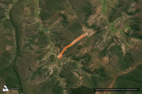 Imagem de satélite de Fazenda Areiao - Mato do Boi em RIO PARDO DE MINAS - MG