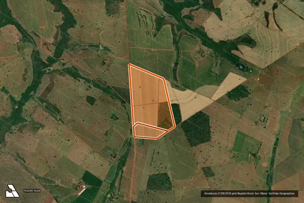 Imagem de satélite de FAZENDA BOM SUCESSO em CARNEIRINHO - MG