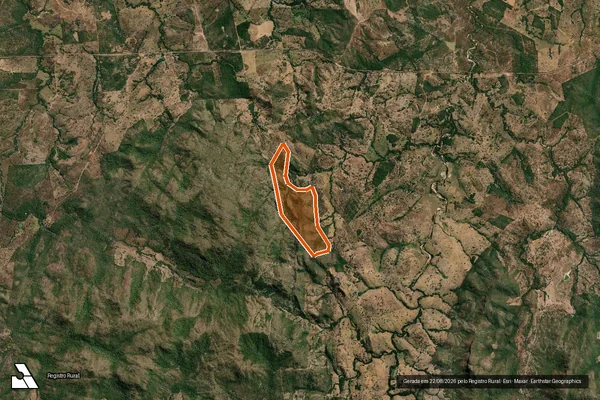 Imagem de satélite de AGROPECUARIA CARAIBAS III em NOVA IGUAÇU DE GOIÁS - GO