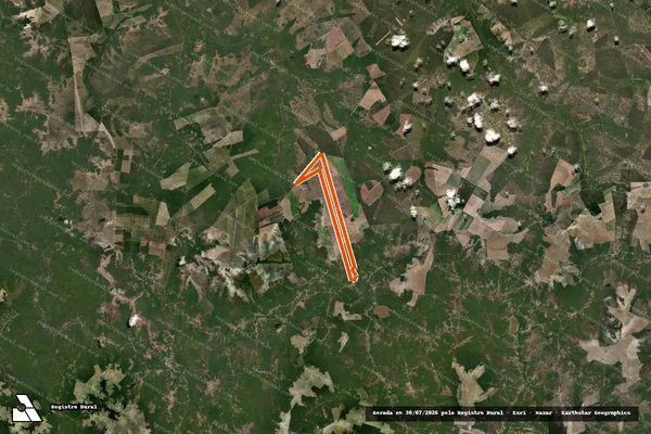 Imagem de satélite de Fazenda Cedro Ii em ANAPURUS - MA