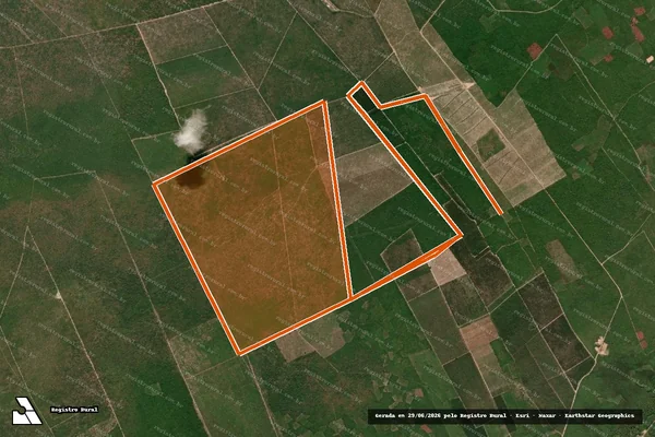 Imagem de satélite de Fazenda Silva em URBANO SANTOS - MA
