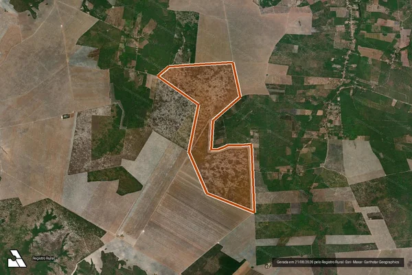 Imagem de satélite de Fazenda Cajueiro em BURITI - MA