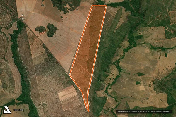 Imagem de satélite de Fazenda Nova Esperança II em FORTALEZA DOS NOGUEIRAS - MA