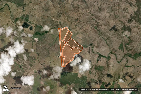Imagem de satélite de Fazenda Fernanda em RAFAEL JAMBEIRO - BA