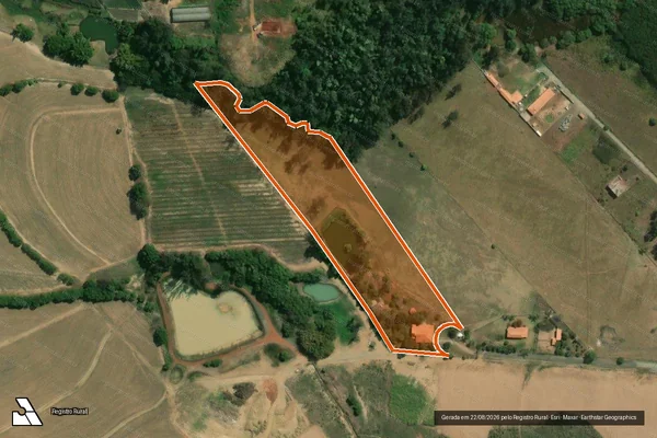 Imagem de satélite de Sitio Do Lago em PIRACICABA - SP