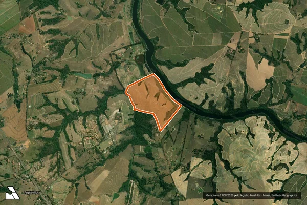 Imagem de satélite de Sitio Sao Francisco em PORTO FELIZ - SP