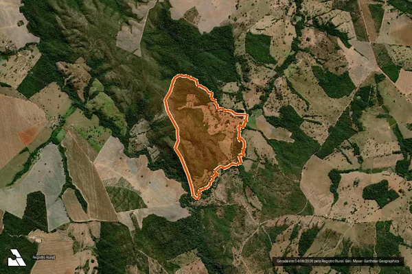 Imagem de satélite de Fazenda Aguas Claras em LUZIÂNIA - GO