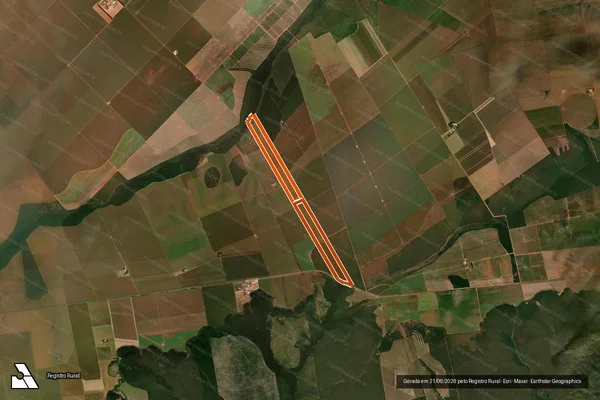 Imagem de satélite de FAZENDA SAO JOSE em DIAMANTINO - MT