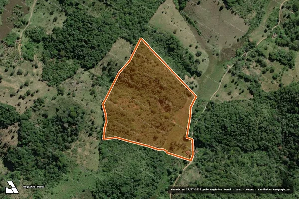 Imagem de satélite de Fazenda Riacho Da Palmeira em JITAÚNA - BA
