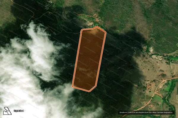 Imagem de satélite de SITIO URUCU DE BAIXO em ALAGOA NOVA - PB