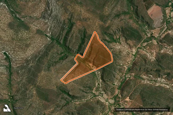 Imagem de satélite de Fazenda Santana Gleba 02 em RIO PARDO DE MINAS - MG