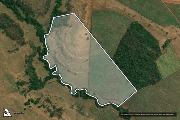 Imagem de satélite de Fazenda Santa Ines Jequitiba em ITAPAGIPE - MG