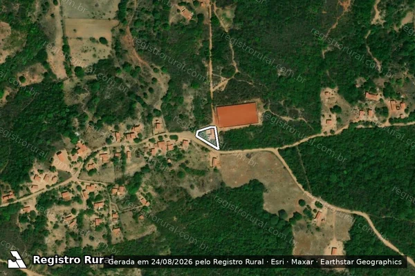 Imagem de satélite de SITIO LOGRADOURO em PORTEIRAS - CE