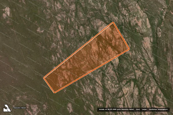 Imagem de satélite de FAZENDA OGUM em CENTRAL - BA