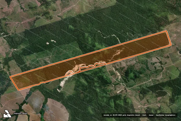 Imagem de satélite de Fazenda Altos Brilhos Do Para em NOVO PROGRESSO - PA