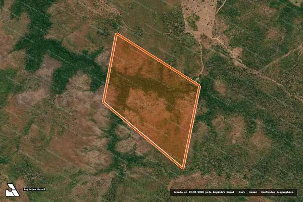 Imagem de satélite de Fazenda Boa Sorte em BOM JESUS DO TOCANTINS - TO