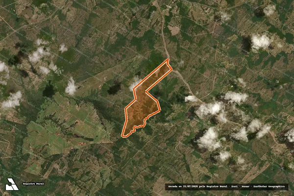 Imagem de satélite de Fazenda Candoga em NOSSA SENHORA DO LIVRAMENTO - MT