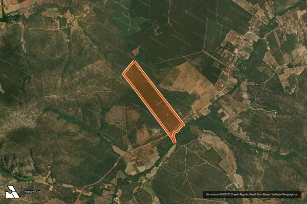 Imagem de satélite de Fazenda Rio Preto em RIO PARDO DE MINAS - MG