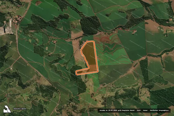 Imagem de satélite de SÍTIO SÃO JOSÉ em CORNÉLIO PROCÓPIO - PR