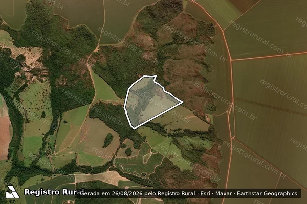 Imagem de satélite de Fazenda Santo Expedito VII em MINEIROS - GO