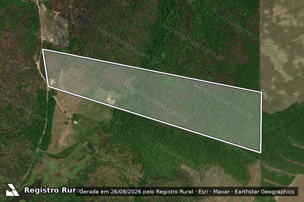 Imagem de satélite de Agua Fria em CHAPADINHA - MA