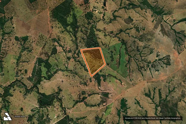Imagem de satélite de FAZENDA TRES BARRAS em IVOLÂNDIA - GO