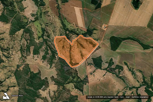 Imagem de satélite de FAZENDA ENGENHO DE SERRA DEN. ALFA em IPAMERI - GO