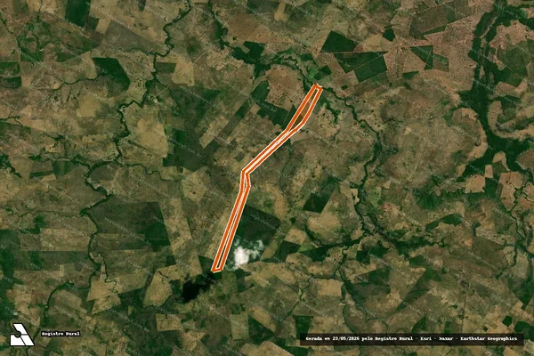 Imagem de satélite de FAZENDA BOA SORTE em FORMOSA DA SERRA NEGRA - MA