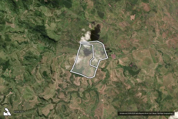 Imagem de satélite de FAZENDA ITABIRA em RIO DO PRADO - MG