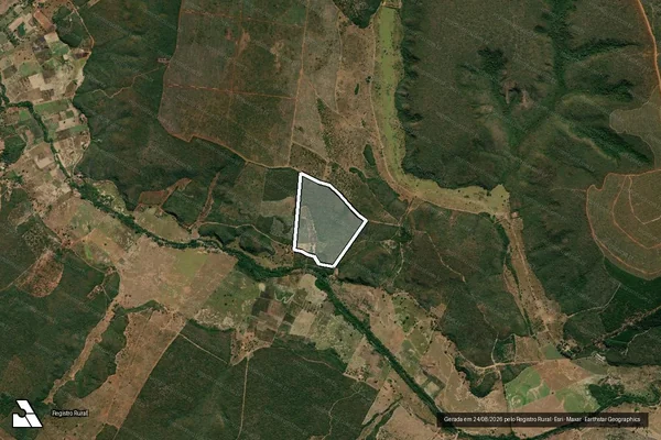Imagem de satélite de FAZENDA VARGEM GRANDE em INDAIABIRA - MG