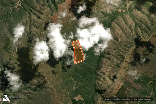 Imagem de satélite de FAZENDA MATÃO em RIO PARDO DE MINAS - MG