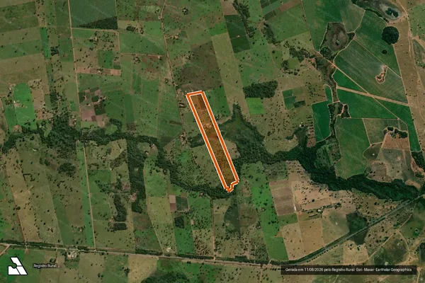 Imagem de satélite de LOTE 06 em MIRASSOL D'OESTE - MT