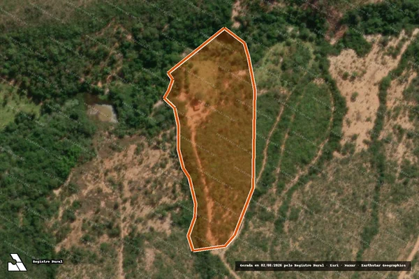 Imagem de satélite de Fazenda Santo Antônio em BOCAIÚVA - MG