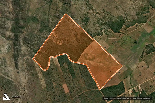 Imagem de satélite de Fazenda Baixa Grande em RIO PARDO DE MINAS - MG