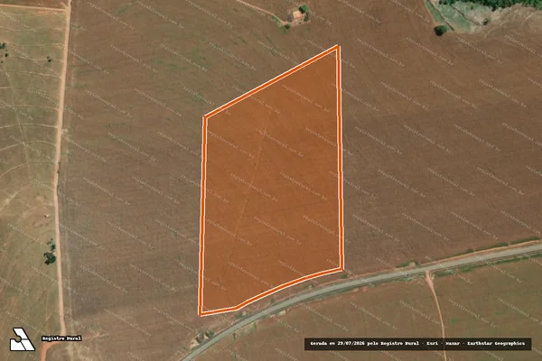 Imagem de satélite de FAZENDA BOM SUCESSO IV em EDEALINA - GO
