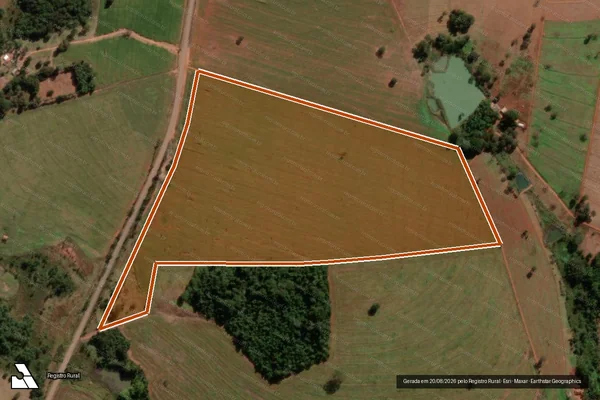 Imagem de satélite de FAZENDA BOA VISTA em PONTALINA - GO
