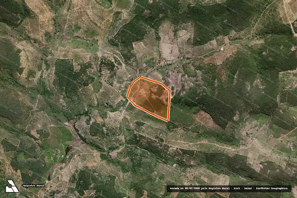 Imagem de satélite de Fazenda Ipanema em LAJEDO DO TABOCAL - BA