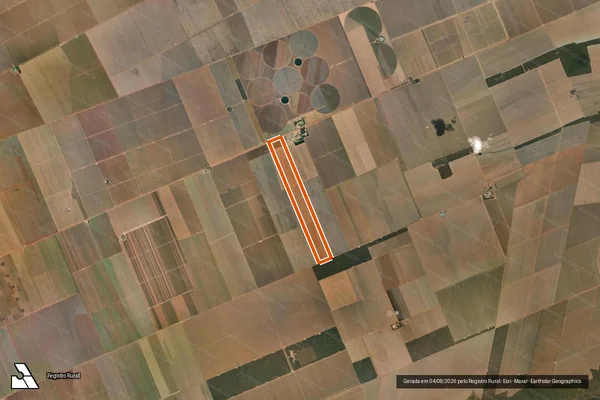 Imagem de satélite de Fazenda Diamantina. Lote 28-E em SÃO DESIDÉRIO - BA