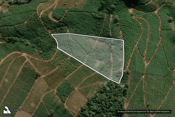 Imagem de satélite de BOM JARDIM em SANTA MARGARIDA - MG