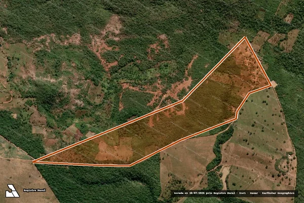 Imagem de satélite de LUGAR BARREIRO em LAGOA DO MATO - MA