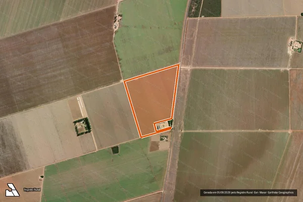 Imagem de satélite de FAZENDA SAO JORGE I em SÃO DESIDÉRIO - BA
