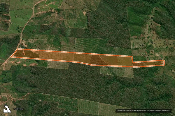 Imagem de satélite de Fazenda Sapocaia em TUNTUM - MA